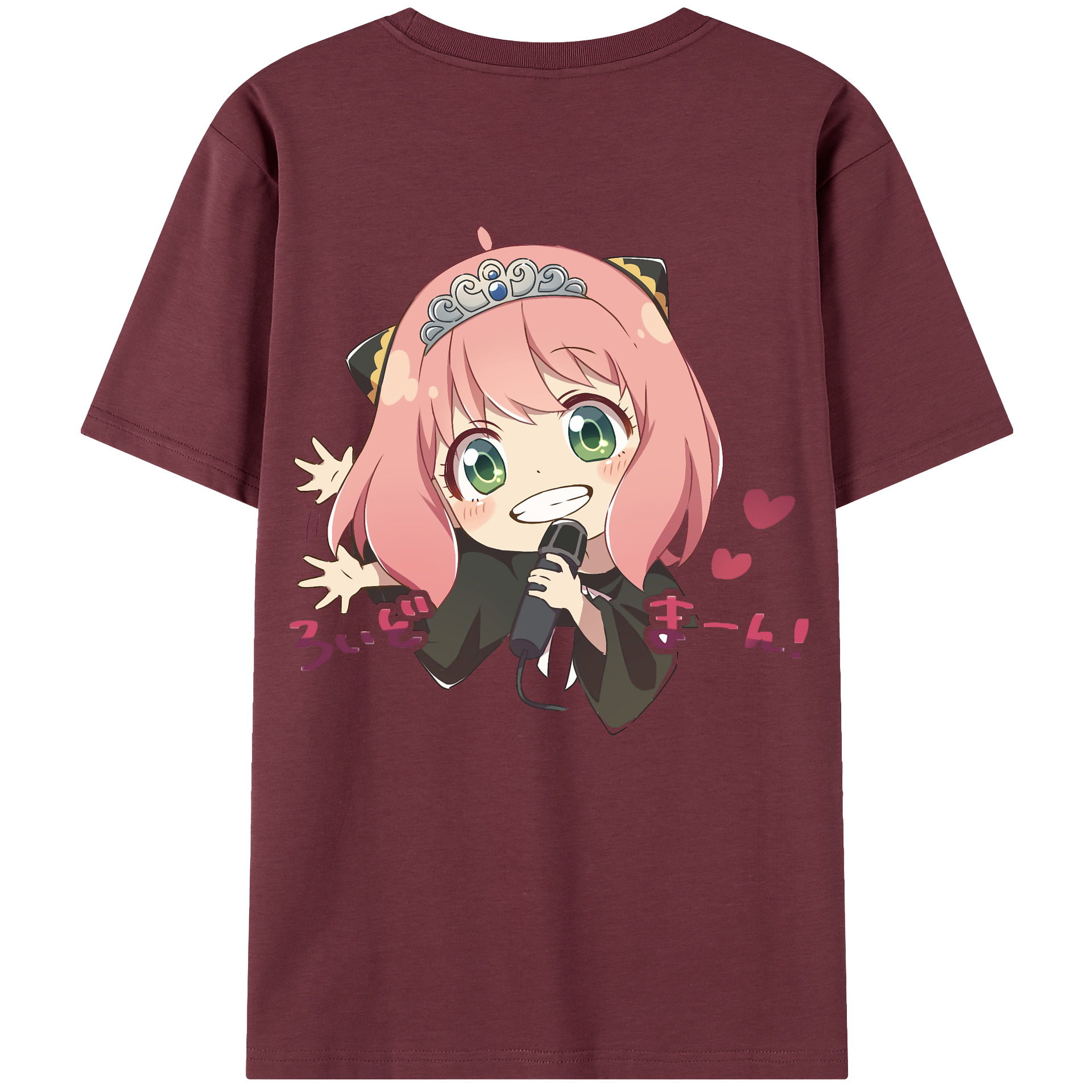 （画像用） SPY×FAMILY间谍家家酒 綿100％半袖Tシャツ（背面プリント）